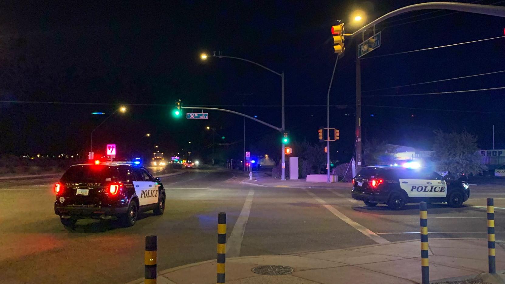 Tucson police search for driver who fired at officer during attempted traffic stop